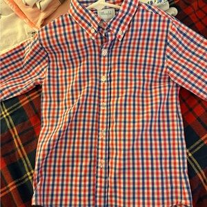 Little English Red and Blue Plaid Shirt
